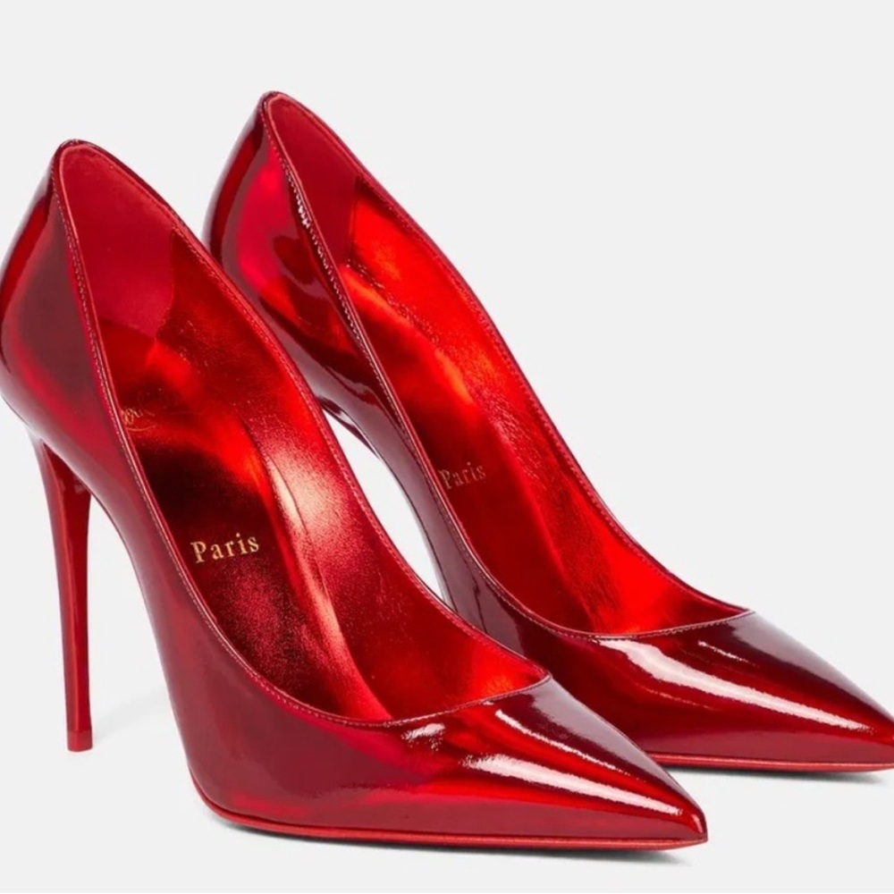 ISO Christian Louboutin Kate 100 Psychic Red Heels size 41.5